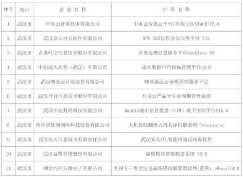 2024年湖北省公布首版次軟件產(chǎn)品及其獨立研發(fā)企業(yè)清單，涵蓋票務(wù)代理服務(wù)等領(lǐng)域