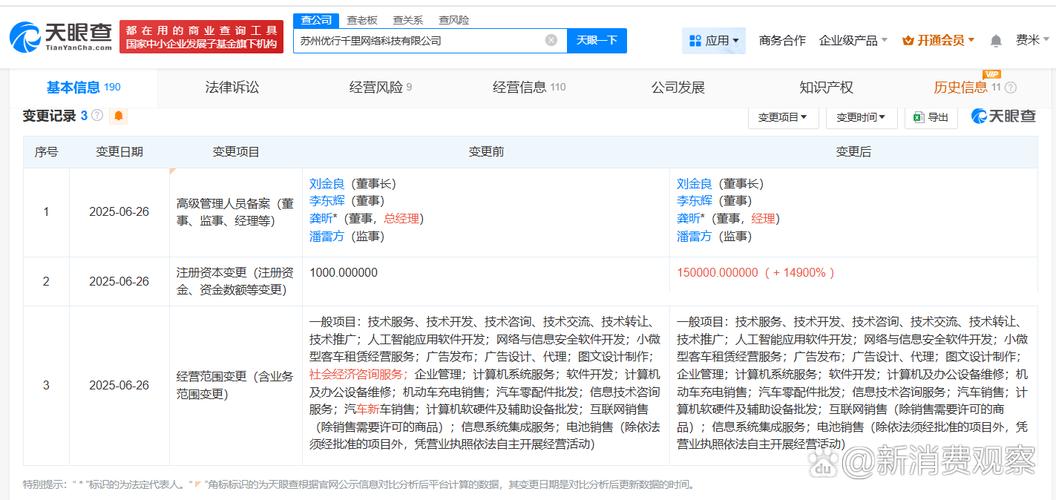 優行千里科技工商變更，強化網絡與信息安全實力